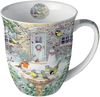 Ambiente Luxury Paper Products Becher Sommer, Blumen, Tiere, Pflanzen, Bäume, Herbst, Mug, Kollektion, 1-tlg, Porzellan Tasse, Becher 0,4 l Freudenbad- Vögel, Rotkehlchen, Schneemann, Themen Tiere, Schnee - Eis Jahreszeit Winter, Winter, Geburtstag, Ho... Bild 2