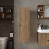 Roomart ADA Badmöbel – nur Seitenschrank - H 110 x B 30 x T 35 cm • Eiche Bild 3