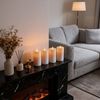 Relaxdays LED Kerzen 4er Set Bild 2
