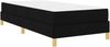 vidaXL Boxspringbett mit Matratze Schwarz 90 x 200 cm Stoff 3398537 Bild 4
