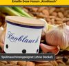 Krüger Vorratsdose Emaille Vorratsdose Husum für Knoblauch mit Holzdeckel, 10 cm, Emaille, (1-tlg), schnitt-/kratzfeste Oberfläche, Bakterienabweisend, extrem langlebig Bild 4
