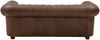 Sofa 3-Sitzer Kalea Echtleder (Antikoptik) braun Bild 4