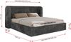 Polsterbett Bett mit Holzlattenrost Schlafzimmer Bett Doppelbett gepolstertes Kopfteil Foam Matratze - EMORA CLASSIC - 140x200 cm - Grau Cord - MIRO LUX Bild 4