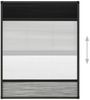 vidaXL Insektenschutz-Plissee für Fenster Alu 80x100 cm mit Jalousie 148683 Bild 5