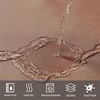 Duschvorhang Textil Polyester Stoff Schimmelresistent Wasserdicht Waschbar Bild 5