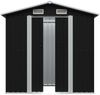 vidaXL Gartenschuppen Anthrazit Stahl 204 x 132 x 186 cm 47028 Bild 3