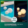 EASYmaxx LED Solarleuchte LED Solarleuchte mit Farbwechsel, Deko Gartenleuchte mit LED, ideal für Garten, Terrasse, Balkon Bild 4