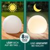 EASYmaxx LED Solarleuchte LED Solarleuchte mit Farbwechsel, Deko Gartenleuchte mit LED, ideal für Garten, Terrasse, Balkon Bild 2