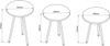 VCM Mirola 919025 H. 52 x B. 34 x T. 34 cm Bild 5