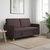 vidaXL Sofa mit Stauraum Dunkelbraun 152 x 78 x 87 cm Polyester 42036923 Bild 3