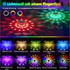 Quntis LED Solarleuchte 2Pack Solarleuchte mit Bewegungsmelder, IP68 Pool Lichter Solarlampen, 12 Modi, Tageslichtweiß, Schwimmende Pool Beleuchtung 9 Farben, Licht Mit Fernbedienung Bild 2