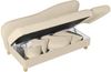 Recamiere mit Armteil rechts klappbar Katia Bezug Flachgewebe Buche natur / beige 22655 Bild 5