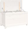 vidaXL Sitzbank Weiß 80x41x77 cm Massivholz Kiefer 823550 Bild 5