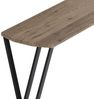 Moderner Konsolentisch TRAVERSO 100cm Industrie-Look taupe schwarz Metall Bild 5