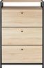 tectake Schuhschrank Buffalo (Komplettset, 1-St, inkl. Schlüssel) Industrial Style Bild 5