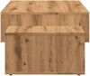 vidaXL Couchtisch Artisan-Eiche 105x55x32 cm Holzwerkstoff 856671 Bild 5