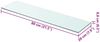 vidaXL Regalböden 2 Stk. Glas Transparent 80x20 cm 3051574 Bild 4