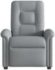 vidaXL Massagesessel Hellgrau Stoff 4015626 Bild 3