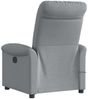 vidaXL Massagesessel Hellgrau Stoff 4015626 Bild 5