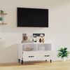 vidaXL TV-Schrank Hochglanz-Weiß 80 x 36 x 50 cm Holzwerkstoff [812597] Bild 3
