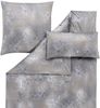 Estella Bettwäsche Svizzera 2054 810 Grau Schweizer Premium Satin 155 x 220 + 80 x 80 cm Bild 2