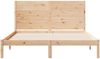 vidaXL Massivholzbett Extra Lang ohne Matratze 160x220 cm 3309287 Bild 4