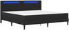 vidaXL Bettgestell mit Matratze Schwarz 180 x 200 cm Kunstleder 3414919 Bild 5
