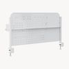 Schreibtisch-Organizer zum Anklemmen Sauda 114x68 cm Stahl Weiß/Rosa [en. casa] Bild 5
