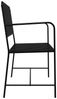 vidaXL Gartenbank Schwarz 103,5 x 51,5 x 90 cm Stahl 42008117 Bild 5