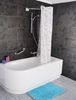 Ridder Duschvorhang Sylt rosa Breite 210 cm Bild 2