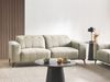 Sofa 3-Sitzer OMMEL Stoff Hellbeige Bild 3