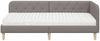 vidaXL Eckbettgestell Taupe 100 x 200 cm Stoff 3394130 Bild 5