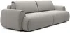 Vente-unique - MONELIA Sofa Stoff Grau - B 106 cm x H 81 cm x L 260 cm Bild 3