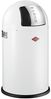 Wesco 'Pushboy Junior' Abfallsammler, 22 Liter, Stahlblech, Weiß Bild 2