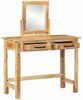 vidaXL Schminktisch Braun 100 x 40 x 120 cm Massivholz Mango 374096 Bild 2