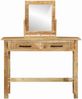 vidaXL Schminktisch Braun 100 x 40 x 120 cm Massivholz Mango 374096 Bild 5