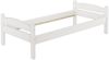 Stabiles Bett Kiefer massiv weiß 90x200 Einzelbett Bettrahmen Rollrost Matratze 60.32-09 W M Bild 5