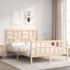 vidaXL Massivholzbett ohne Matratze 140x200 cm Kiefernholz 3193076 Bild 3