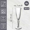 Ritzenhoff & Breker Perpetuo Sektglas 190 ml 4er Set Bild 3