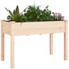 vidaXL Pflanzkübel mit Einsatz 118x59x76 cm Massivholz Tanne 364233 Bild 3