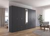 rauch Kleiderschrank Schrank Garderobe Ankleide GAMMA Breiten 91/136/181/226/271/315/360 cm (in 3 Ausstattungen BASIC/CLASSIC/PREMIUM (inkl. SOFT-CLOSE-Funktion) verschiedene Griff-Varianten, mit Spiegel TOPSELLER MADE IN GERMANY Bild 2