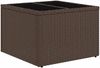 vidaXL 7-teiliges Gartensofa-Set mit Kissen, braun, Polyrattan 3222323 Bild 3