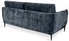 Sofa Designersofa MADISON 3-Sitzer in Stoff Dress Me Blau Bild 3
