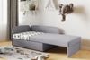 Sofa Kindersofa Schlafsofa inkl. Bettkasten MAILO Seite Rechts Stoff Grau / Blau Bild 2