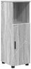 vidaXL Badezimmerschrank mit Speicher Graues Sonoma 30 x 35 x 95 cm 883320 Bild 2