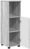 vidaXL Badezimmerschrank mit Speicher Graues Sonoma 30 x 35 x 95 cm 883320 Bild 5