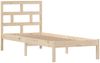 vidaXL Massivholzbett 75x190 cm 3101178 Bild 3