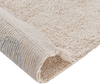 Kinderteppich Baumwolle beige grau 140 x 200 cm gepunktetes Muster Kurzflor DARDERE Bild 5