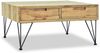vidaXL Couchtisch 80x80x40 cm Massivholz Teak 244574 Bild 2