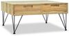 vidaXL Couchtisch 80x80x40 cm Massivholz Teak 244574 Bild 5